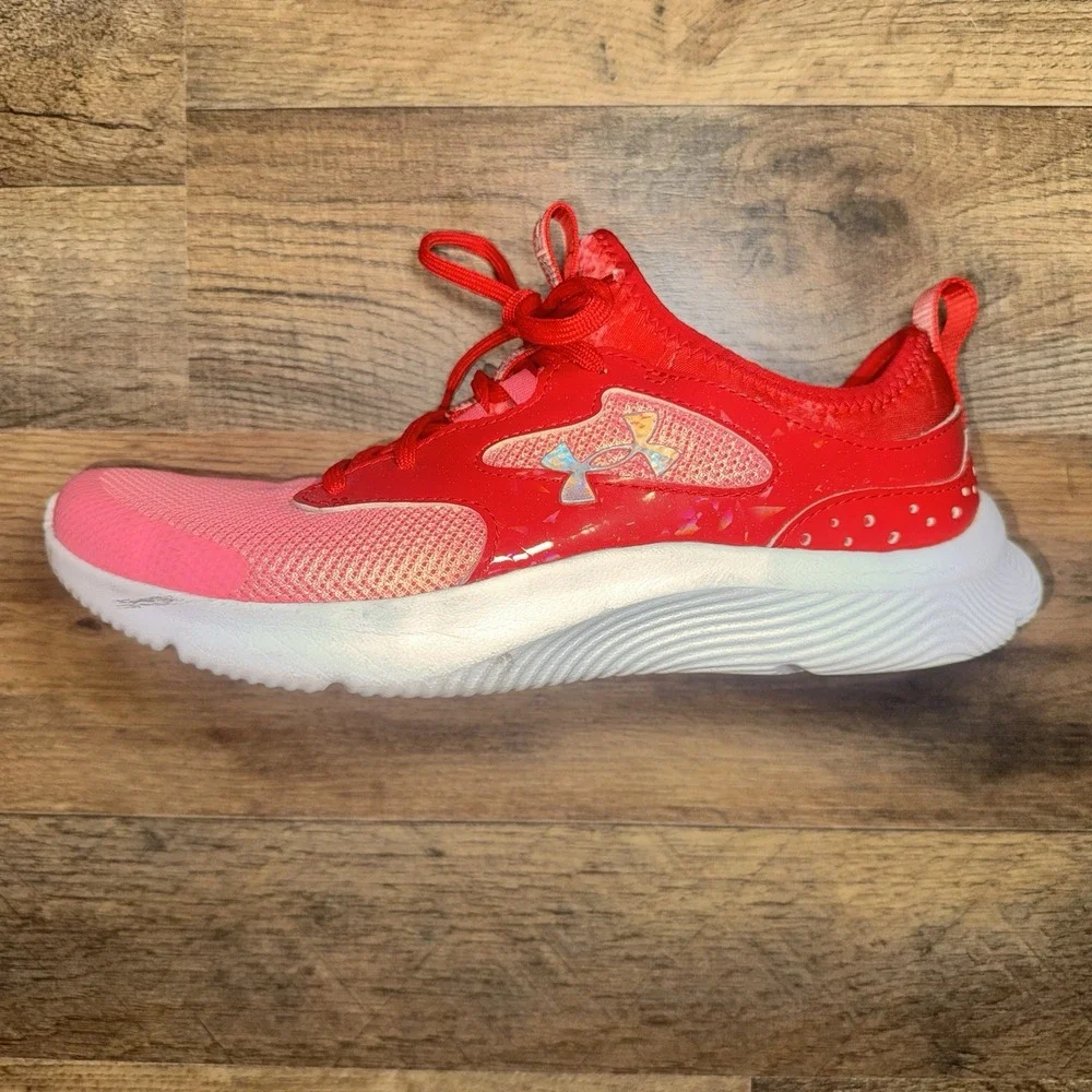 Under Armour Girls' Size 5.5Y Pink UA GGS Infinity 2.0 Running Shoes